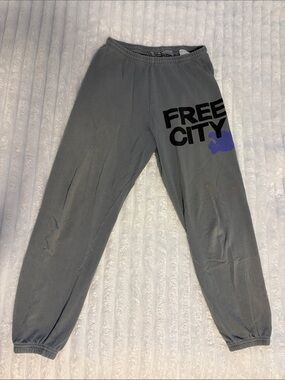 FREECITY Gray Art Sweatpants